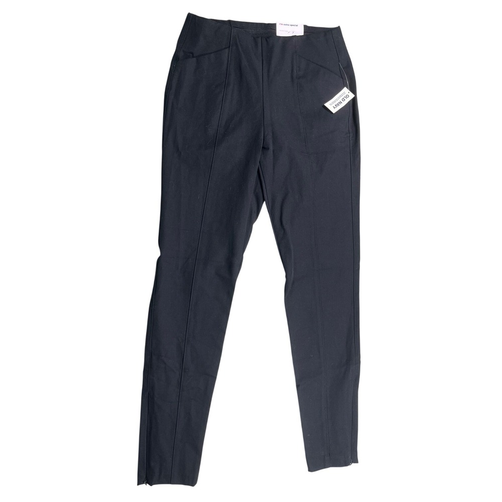 NWT Old Navy High Rise Skinny Pull-On Pants Black XS Career Work